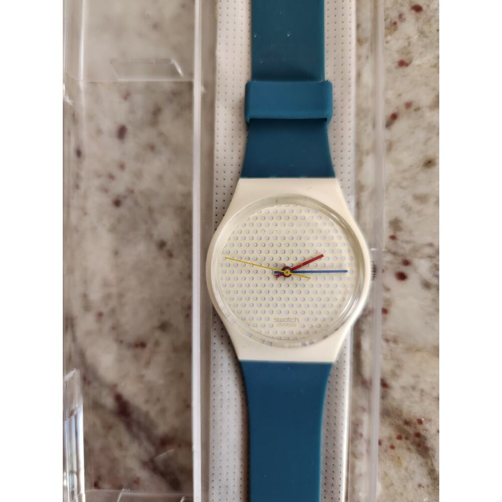 Vintage Swatch Watch "Ping Pong" GW106 New old stock in original case - Picture 13 of 13